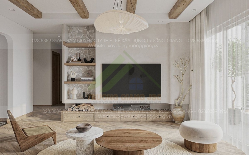 Kiến trúc nội thất đơn giản nhưng ấn tượng