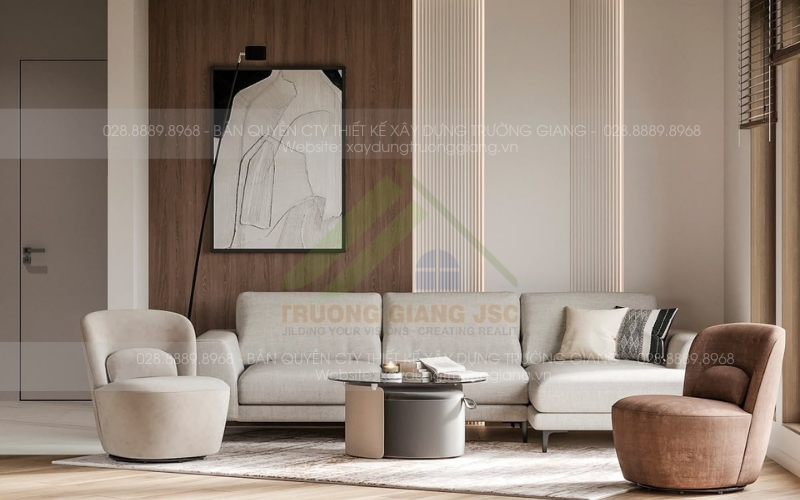 Chi tiết nội thất đơn giản nhưng hài hòa