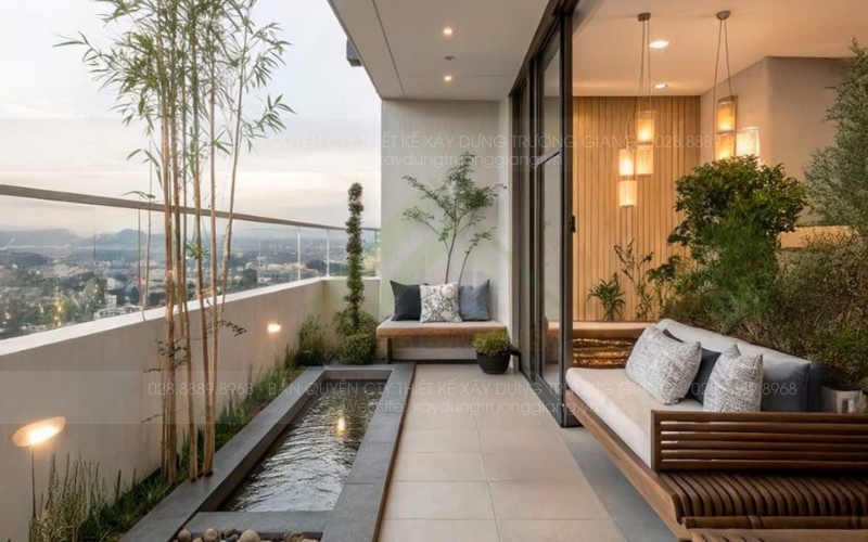 Cây xanh là vật trang trí hiện đại ngày nay khi thiết kế nội thất