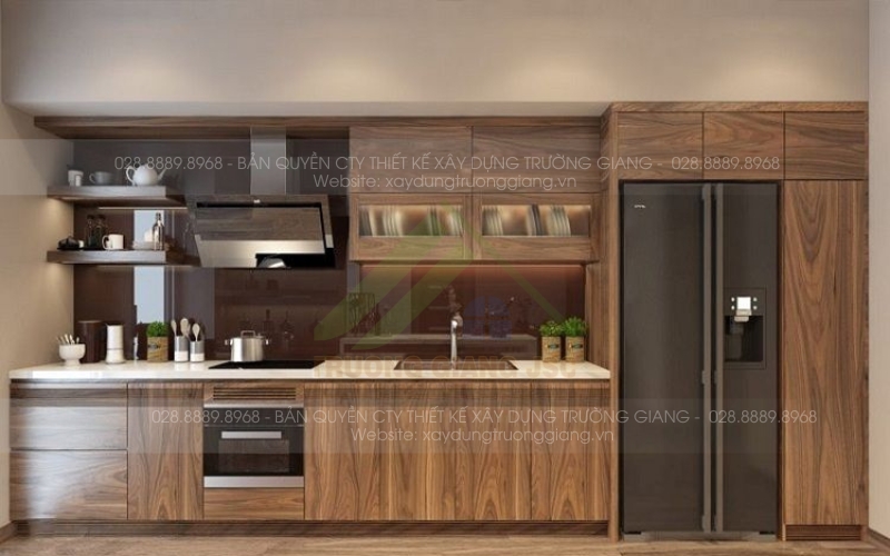 Gỗ MDF lõi xanh chống ẩm chuyên làm hệ tủ bếp dưới