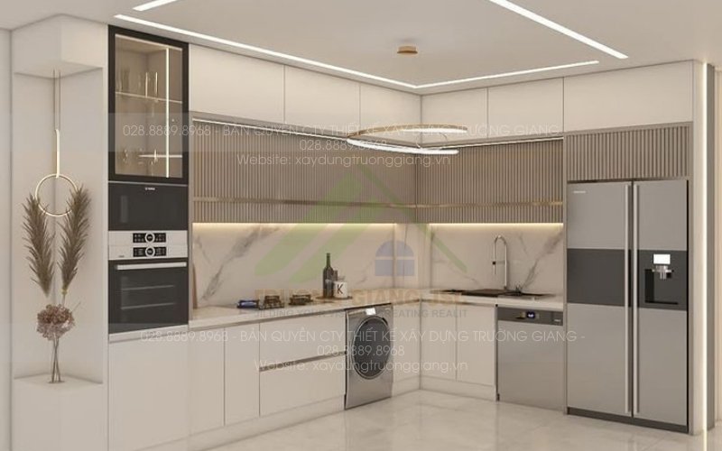 Tủ bếp nhựa Picomat là loại tủ bếp được sử dụng phổ biến hiện nay