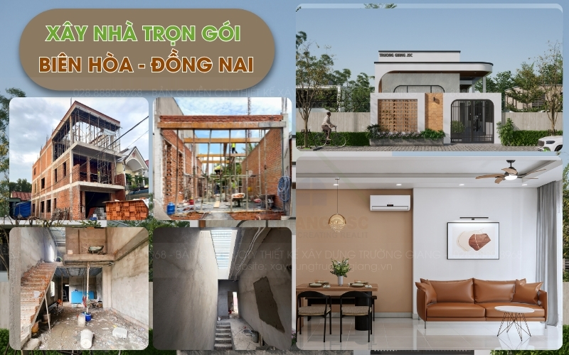 Xây nhà trọn gói biên hòa và những lưu ý quan trọng