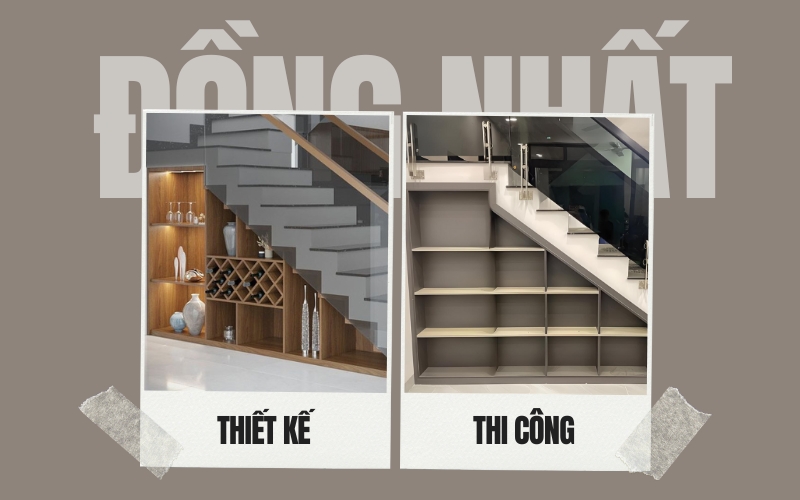 Đồng bộ giữa thiết kế và thi công khi thực hiện trọn gói