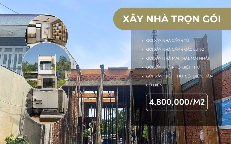Báo giá xây nhà trọn gói 2026