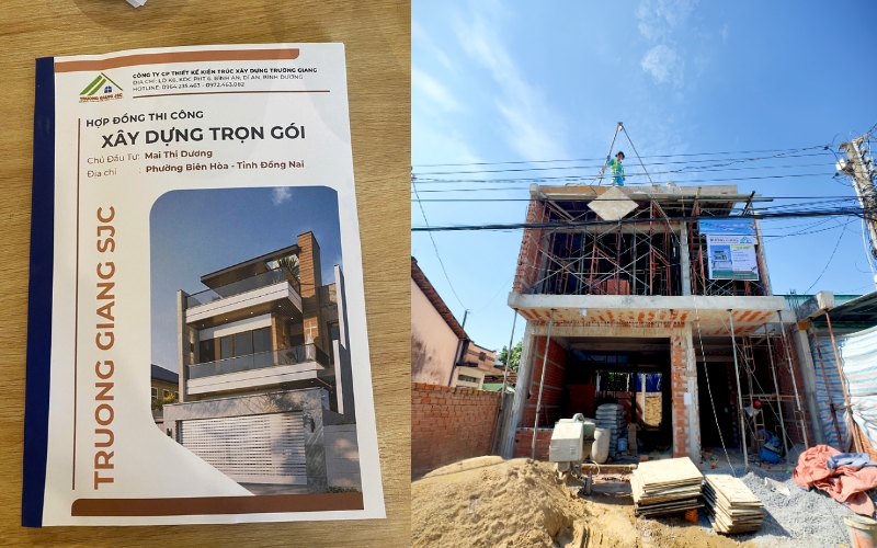 Gói dịch vụ xây nhà trọn gói tiết kiệm cho khách hàng