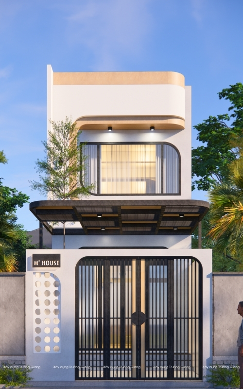 Nhà cấp 4 gác lửng trọn gói 800tr