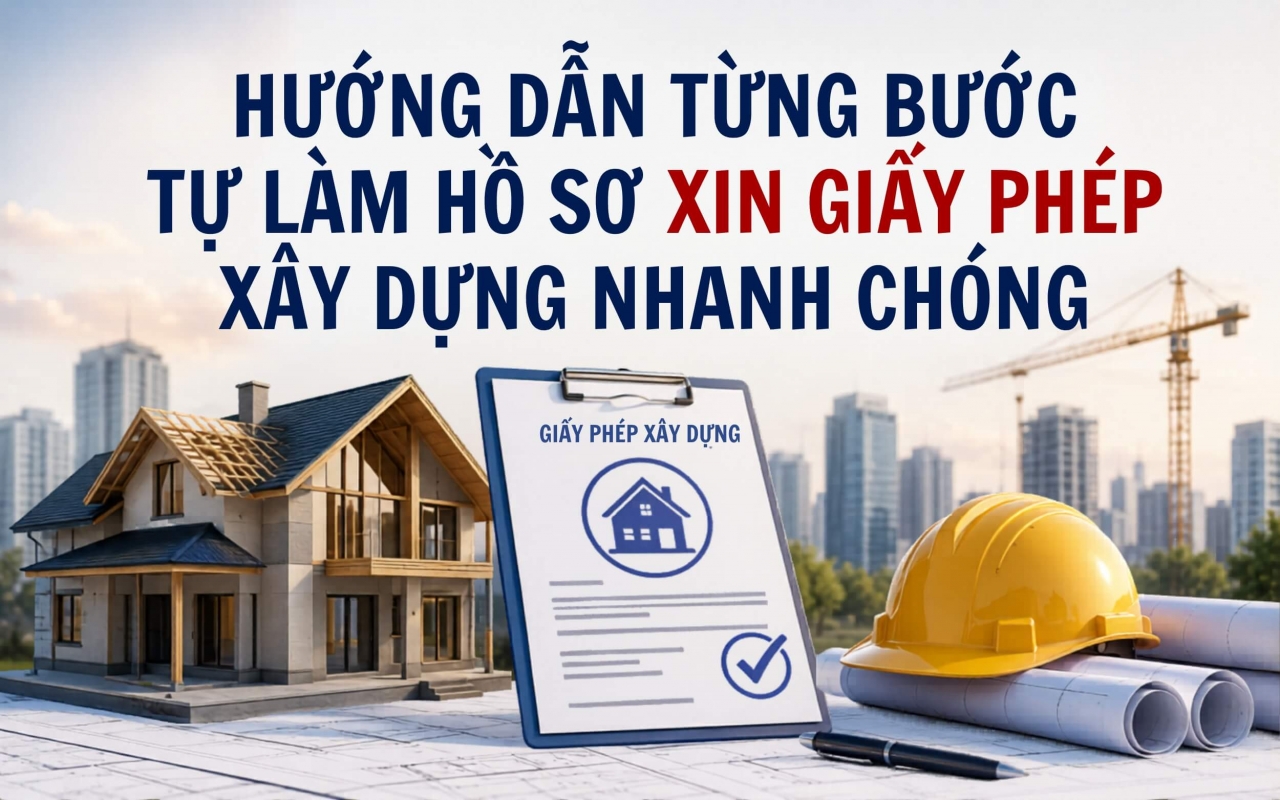 Cách làm hồ sơ xin giấy phép xây dựng nhanh chóng