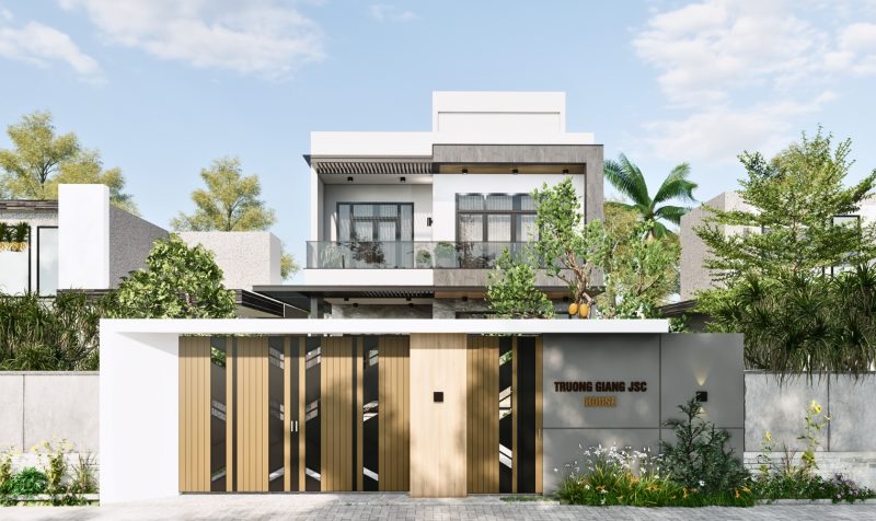 Thiết Kế Nhà Phố Đẹp Hiện Đại Đẳng Cấp