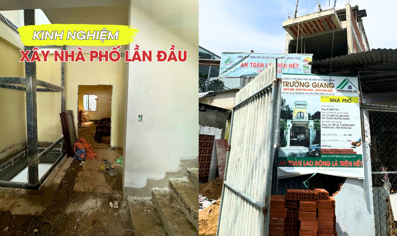 Kinh nghiệm xây nhà phố lần đầu