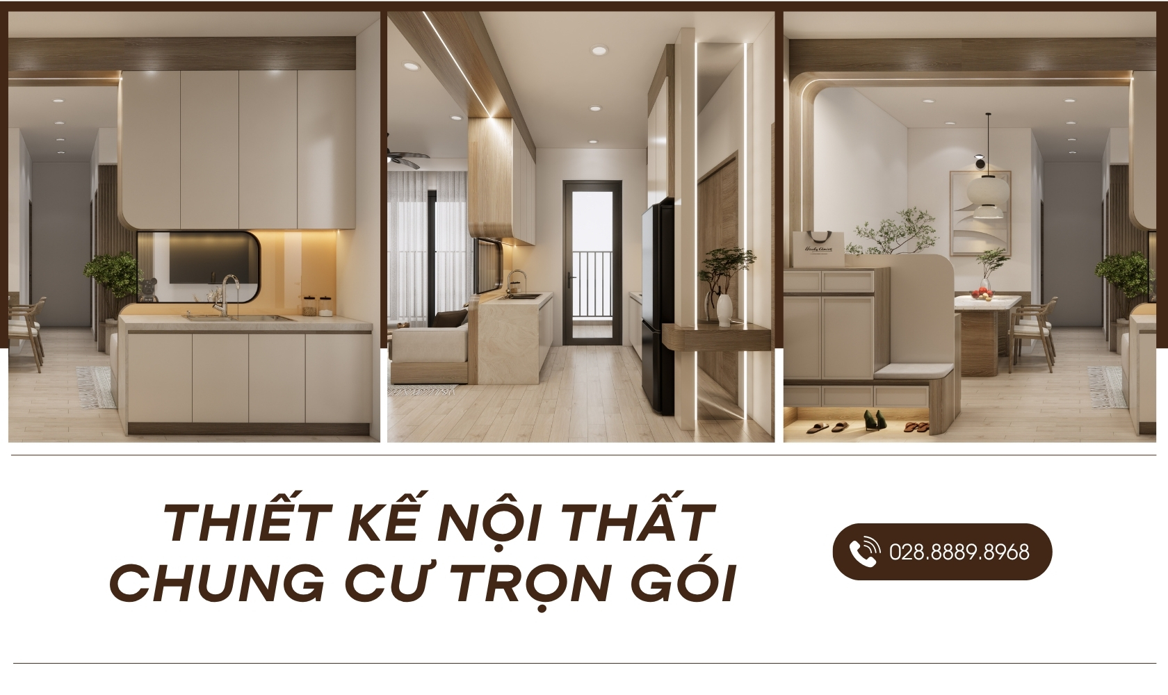 Thiết kế nội thất chung cư trọn gói hoàn hảo cho gia đình