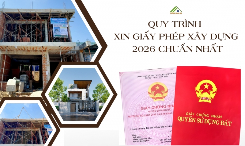 Quy trình xin giấy phép xây dựng 2026