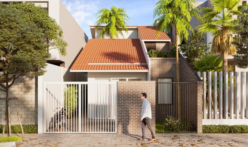 Xây nhà cấp 4 gác lửng trọn gói 800tr